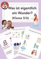 Vorschau - Arbeitsblätter - Was ist eigentlich ein Wunder?: Einstieg für Klasse 5/6 - Deckblatt