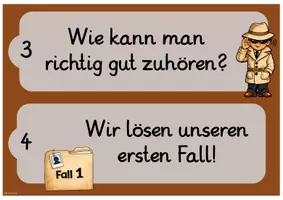 Vorschau - Unterrichtsreihen - Reihentransparenz Zuhören (Zuhör-Detektive) - Seite 2