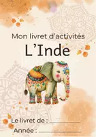 Aperçu - Feuilles d'exercices - L'Inde - Livret d'activités - Page de couverture