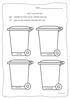 Vorschau - Arbeitsblätter - Müll sortieren - Wertstoffkreislauf - Recycling - Seite 2