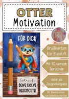 Vorschau - Anderer Materialtyp - Abschiedsgeschenk Otterklasse Klassentier Otter - Deckblatt
