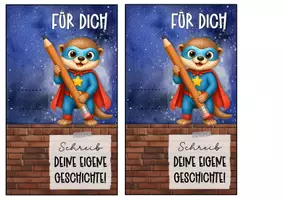 Vorschau - Anderer Materialtyp - Abschiedsgeschenk Otterklasse Klassentier Otter - Seite 2