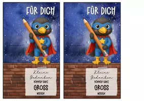 Vorschau - Anderer Materialtyp - Abschiedsgeschenk Rabeklasse Klassentier Rabe - Seite 3