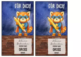 Vorschau - Anderer Materialtyp - Abschiedsgeschenk Roter Panda - Seite 3