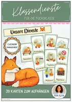 Vorschau - Poster - Klassendienste (Fuchsklasse) - Deckblatt