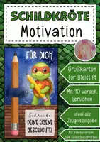 Vorschau - Anderer Materialtyp - Abschiedsgeschenk Schildkrötenklasse Klassentier Schildkröte - Deckblatt