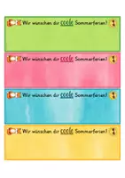 Vorschau - Anderer Materialtyp - Coole Feriengrüße (Fuchsklasse) - Seite 2