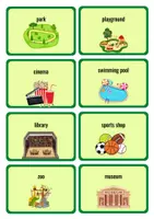 Vorschau - Stundenentwürfe - Where I Live – Speaking Cards & Vocabulary Cards - Seite 3