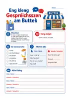 Vorschau - Arbeitsblätter - Lëtzebuergesch lesen üben – 4 Arbeitsblätter zum Leseverstehen mit Lösungen - Seite 3