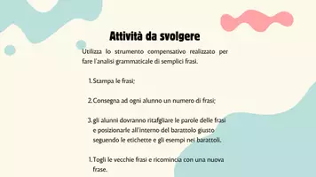 anteprima - Materiale di supporto/inclusione - Laboratorio analisi grammaticale - Pagina 3