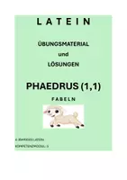 Vorschau - Stundenentwürfe - Materialpaket: Fabeln (Latein) - Seite 1