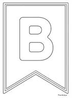 Vorschau - Mal- und Bastelvorlagen - Wimpel ABC - Seite 3