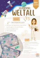 Vorschau - Spiele - Leiterspiel zum Thema Weltall - Deckblatt
