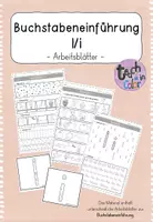 Vorschau - Arbeitsblätter - Buchstabeneinführung Ii - Arbeitsblätter - Deckblatt
