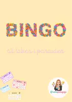 Vista previa - Juegos / Gamificación - Bingo de sílabas y palabras - Portada