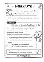 Vorschau - Stundenentwürfe - Komma- Trainingsheft 1. Komma bei Aufzählungen - Seite 2