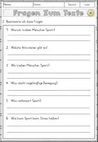 Vorschau - Arbeitsblätter - Fahrrad fahren, Lesen und Verstehen Arbeitsblätter mit Lesetext, Fragen - Seite 3