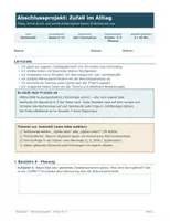 Vorschau - Anderer Materialtyp - Projekt Stochastik "Zufall im Alltag" Kl. 9/10 Gymnasium - Seite 3
