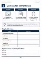 Vorschau - Stationenlernen - Quellenlabor Geschichte: Bildquellen, Textquellen und Sachquellen untersuchen Methodenheft zur Quellenkompetenz mit Quellenkarten, Methodenkarten, Blankokarten, Lehrerhinweisen und Urkunde - Seite 3