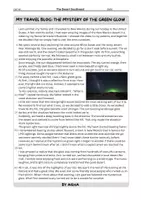 Vorschau - Arbeitsblätter - Travelogue Writing: The Mystery of the Green Glow (The Desert Southwest | Niveau A2–B1) - Seite 2