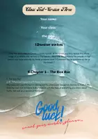 Vorschau - Klassenarbeiten - Interpretieren lernen anhand von "The Beach", Class Test 3 - Seite 1