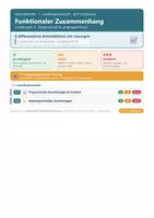 Vorschau - Arbeitsblätter - Mathematik 7 Mittelschule - Funktionaler Zusammenhang - Seite 1
