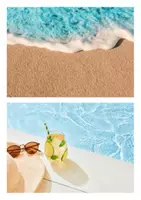 Vista previa - Hojas de trabajo - Tarjetas Cuerda de la belleza y de nomenclatura VERANO - página 2
