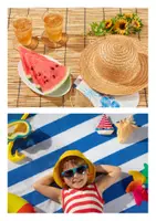 Vista previa - Hojas de trabajo - Tarjetas Cuerda de la belleza y de nomenclatura VERANO - página 3