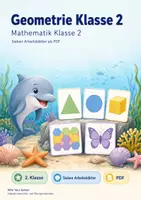 Vorschau - Arbeitsblätter - Geometrie, Formen und Raumorientierung Klasse 2 | Materialpaket | 20 PDFs mit 140 Arbeitsblättern - Seite 1