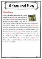 Vorschau - Unterrichtsreihen - Adam und Eva Lückentext mit Wortspeicher Hörverstehen und Suchsel - Seite 2
