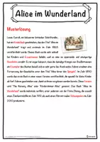 Vorschau - Unterrichtsreihen - Alice im Wunderland Lückentext mit Wortspeicher Hörverstehen und Suchsel - Seite 2