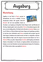 Vorschau - Unterrichtsreihen - Augsburg Lückentext mit Wortspeicher Hörverstehen und Suchsel - Seite 2