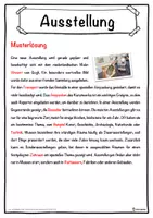Vorschau - Unterrichtsreihen - Ausstellung Lückentext mit Wortspeicher Hörverstehen und Suchsel - Seite 2