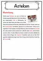 Vorschau - Unterrichtsreihen - Azteken Lückentext mit Wortspeicher Hörverstehen und Suchsel - Seite 2
