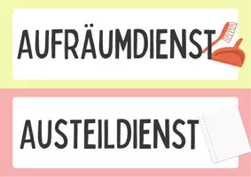 Vorschau - Anderer Materialtyp - Classroom Managment (Klassendienste, Stundenplan etc.) - Seite 2