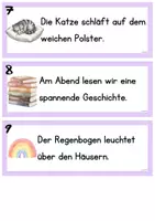 Vorschau - Arbeitsblätter - Schleichdiktat bunt gemischt - differenziertes Material - Seite 3