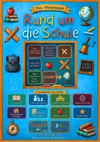 Vorschau - Spiele - Deutsch Spiel A1 Schule | Brettspiel & Sprechspiel DaF/DaZ - Deckblatt