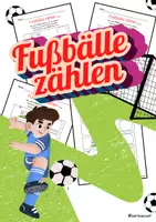 Vorschau - Arbeitsblätter - Fußbälle zählen (Mengenerfassung bis 10 und Präpositionen) - Deckblatt