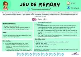 Aperçu - Apprentissages en autonomie - Mémory “Exploration sous-marine” - Page 3