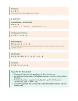 Vorschau - Fördermaterial/Inklusion - Formelsammlung & Merkblatt – Prismen, Zylinder & Lineare Gleichungssysteme | 4. Klasse Mittelschule - Seite 1