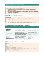 Vorschau - Fördermaterial/Inklusion - Formelsammlung & Merkblatt – Prismen, Zylinder & Lineare Gleichungssysteme | 4. Klasse Mittelschule - Seite 2