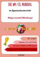 Vorschau - Arbeitsblätter - El mundial / WM - Mindmaps (5 und 10 Äste) - Deckblatt