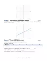 Vorschau - Arbeitsblätter - Arbeitsblätter Lineare Funktionen in 3 Niveau Stufen - Seite 3