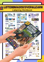 anteprima - Esercizi - Listen & Discover & Learn – Listening Book 3 - Pagina di copertina