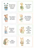 Vorschau - Fördermaterial/Inklusion - Gesprächskarten zur Einschulung – Kennenlernen & Schulanfang – Kennenlernkarten & Gesprächsimpulse für die 1. Klasse - Seite 1