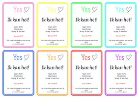 Voorbeeld - Bevestigingskaartjes voor leerlingen - Pagina 2