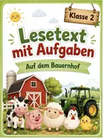 Vorschau - Arbeitsblätter - Leseverstehen Bauernhof Klasse 2 - Deckblatt