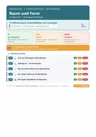 Vorschau - Arbeitsblätter - Mathematik 9 Mittelschule - Raum und Form - Seite 1