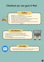 Vorschau - Merkblätter - Checkliste E-Mail - Seite 1