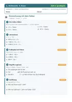 Vorschau - Arbeitsblätter - Mathematik 9 Mittelschule - Zahlen und Operationen - Seite 1